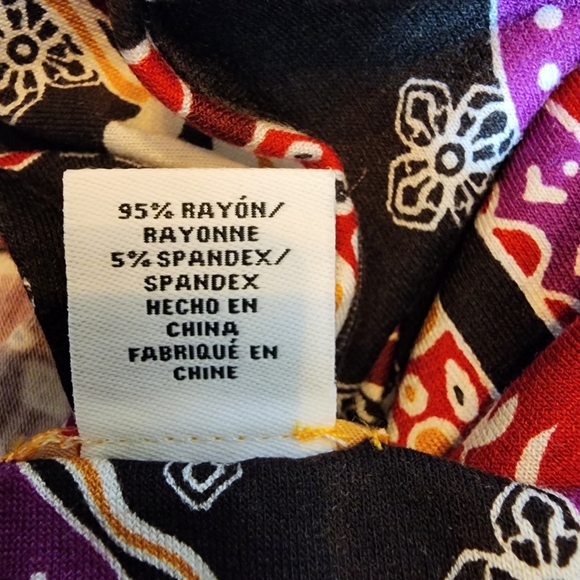 Ruby Rd. Print Blouse - Picture 7 of 8